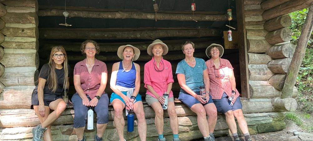 Women enjoying hiking on the Appalachian trails